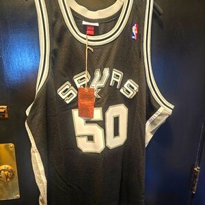 Brand new Mitchell and Ness David Robinson Swingman Jersey